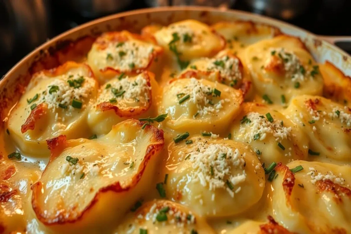 scalloped potatoes recipe with cheese powder