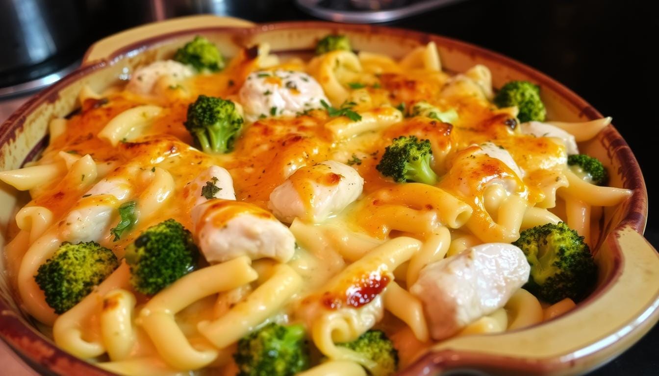 chicken broccoli alfredo bake​