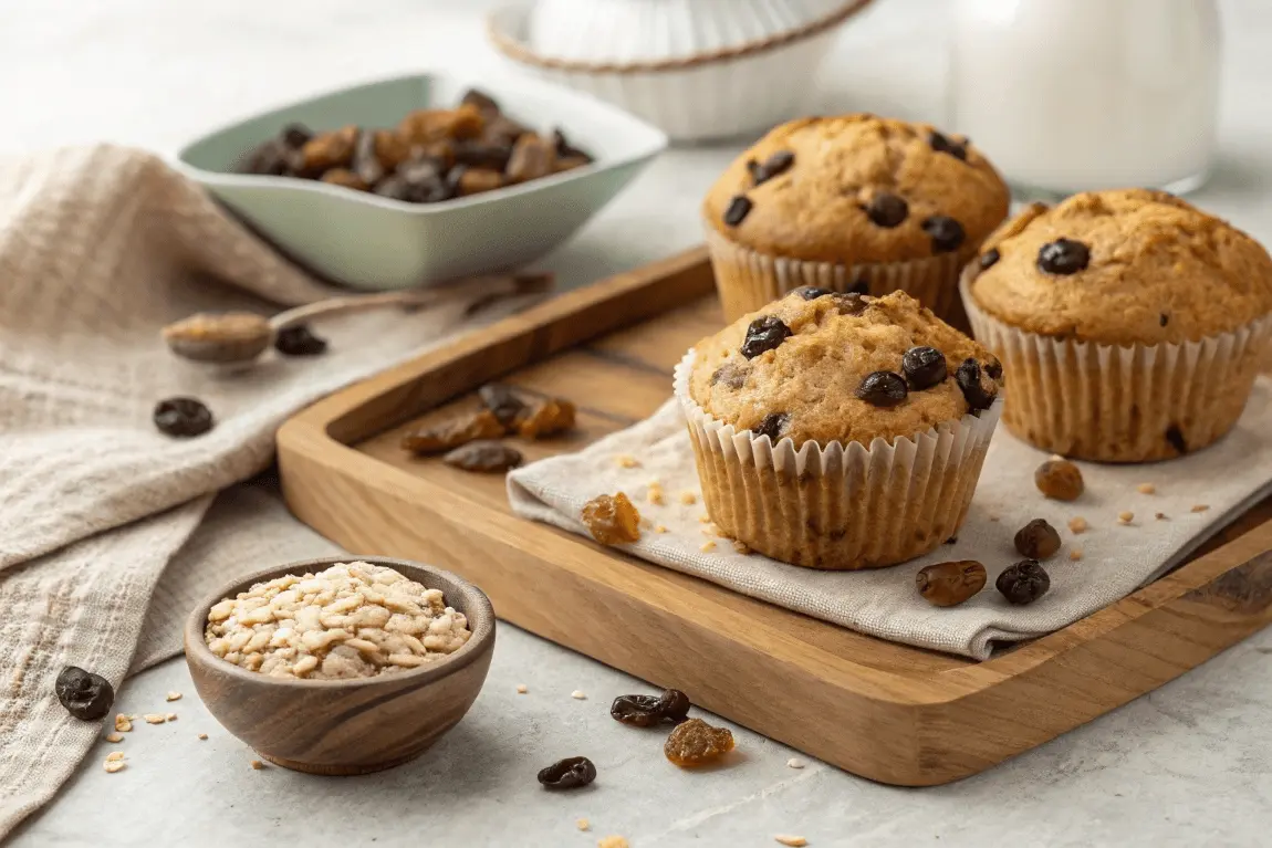 gaps raisin muffins recipe