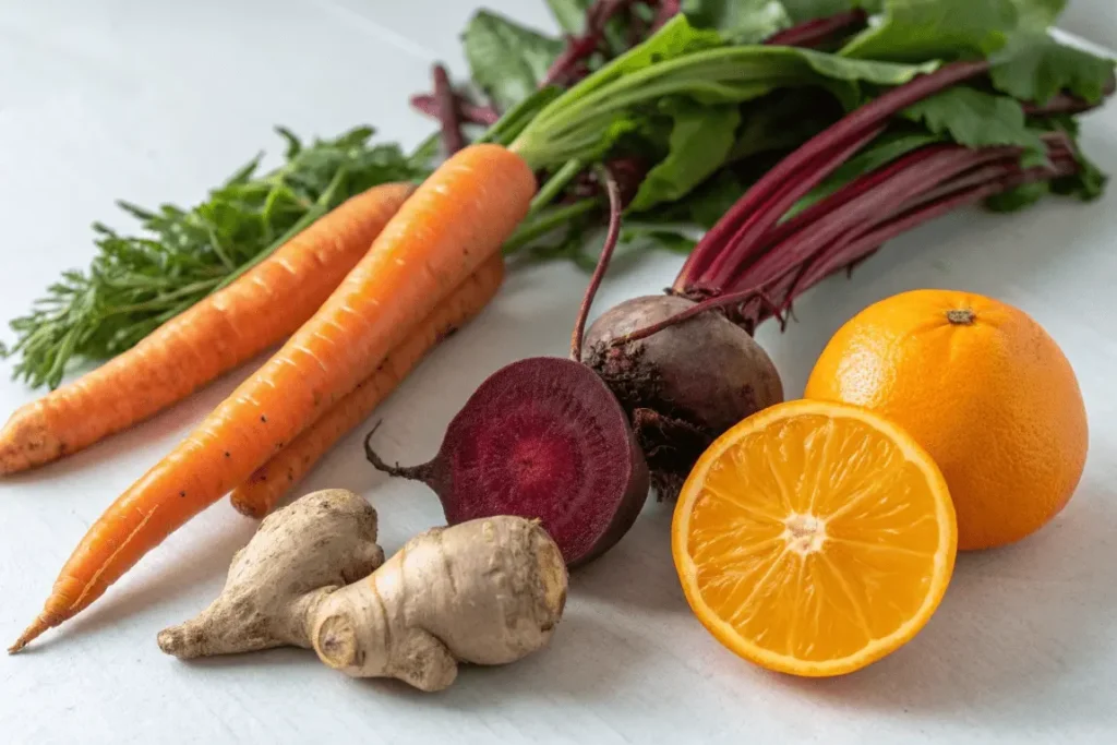 beet and carrot juice​ ingredients