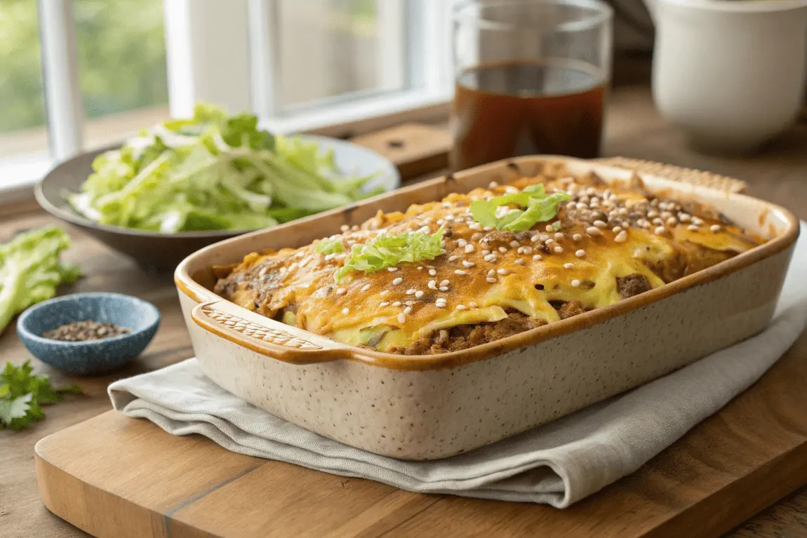 big mac casserole